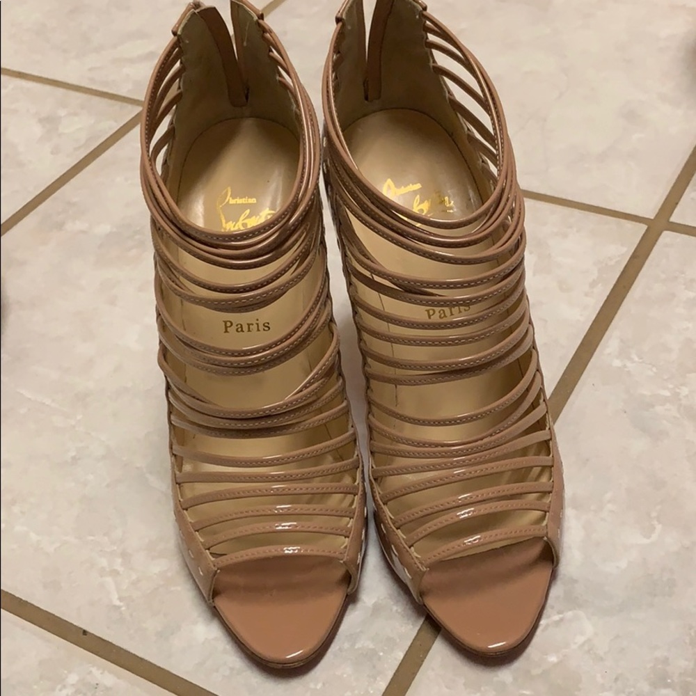 Christian Louboutin Strappy. New. Never worn!!!